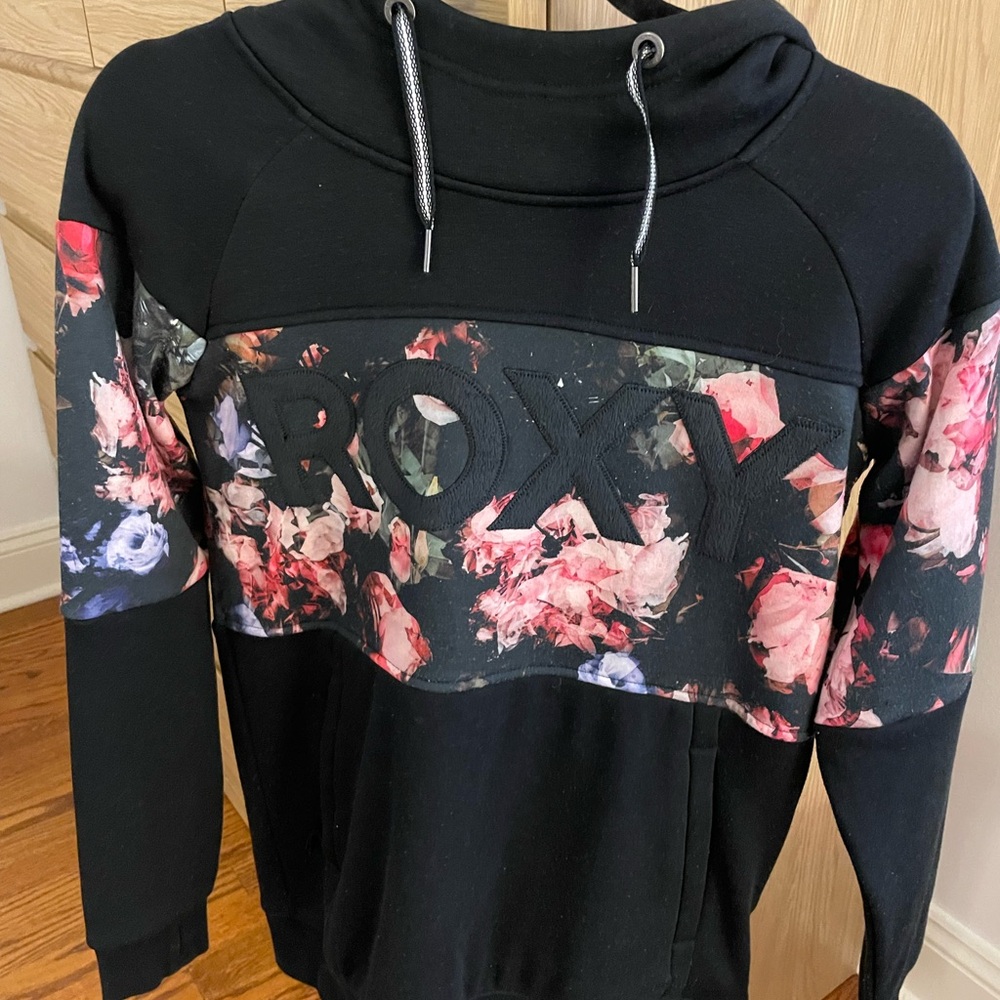 Roxy Black and White Hoodie